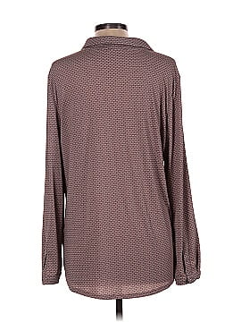 Adrianna Papell Long Sleeve Button-Down Shirt (view 2)