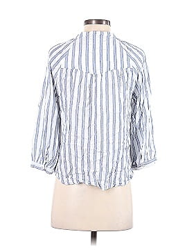 Evereve 3/4 Sleeve Button-Down Shirt (view 2)