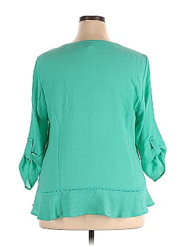 NY Collection 3/4 Sleeve Blouse (view 2)