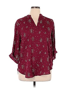 Lush 3/4 Sleeve Blouse (view 1)