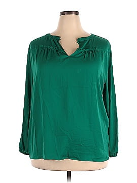 Ann Taylor LOFT Long Sleeve Blouse (view 1)