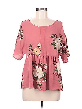 Bobeau Short Sleeve Blouse (view 1)