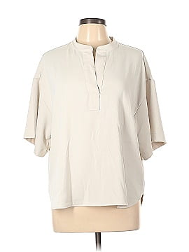 MELLODAY Short Sleeve Blouse (view 1)