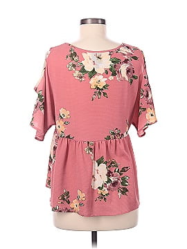 Bobeau Short Sleeve Blouse (view 2)