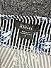 Pure Amici Paisley Floral Graphic Silver Casual Pants Size M - photo 3