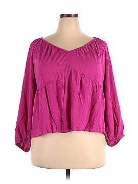 Old Navy 3/4 Sleeve Blouse (view 1)