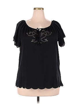 Mossimo Short Sleeve Blouse (view 1)