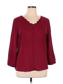 Fortune + Ivy 3/4 Sleeve Blouse (view 1)