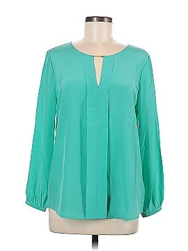 Juicy Couture Long Sleeve Silk Top (view 1)