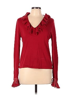 Lauren by Ralph Lauren Silk Pullover Sweater (view 1)