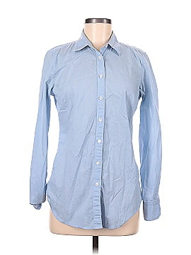 Ann Taylor Long Sleeve Button-Down Shirt (view 1)