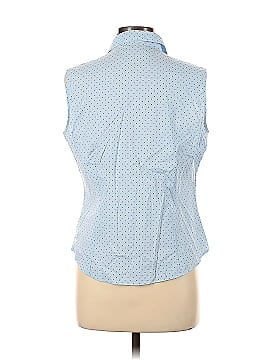 M&S Collection Sleeveless Button-Down Shirt (view 2)