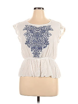 Elle Short Sleeve Blouse (view 1)