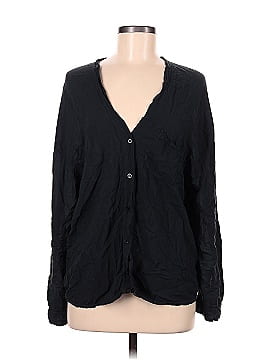 Brandy Melville Long Sleeve Button-Down Shirt (view 1)