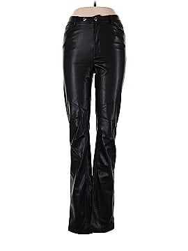 Zara Faux Leather Pants (view 1)