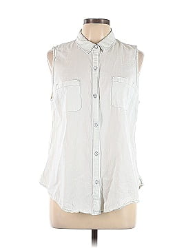 Old Navy Sleeveless Button-Down Shirt (view 1)