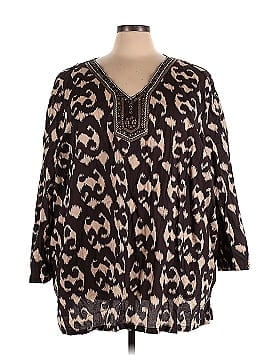 Added Dimension for Catherines 3/4 Sleeve Blouse (view 1)