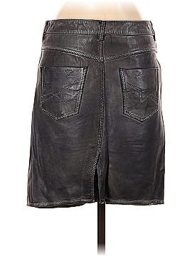 Diesel Leather Skirt (view 2)