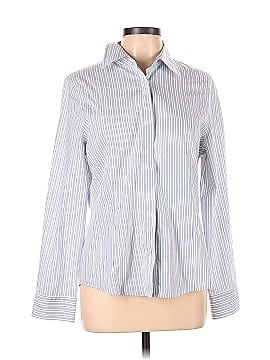 Anne Klein Long Sleeve Button-Down Shirt (view 1)