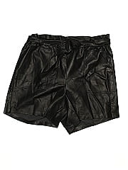 Eloquii Faux Leather Shorts