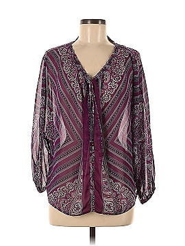 New York & Company Long Sleeve Blouse (view 1)