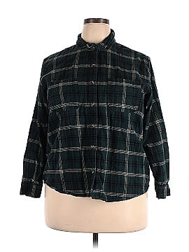 Universal Thread Long Sleeve Button-Down Shirt (view 1)