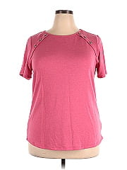 Pink Clover Short Sleeve Top