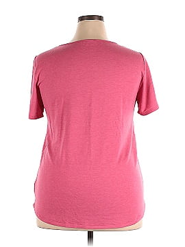 Pink Clover Short Sleeve Top (view 2)