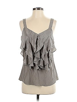 Lie Sleeveless Silk Top (view 1)