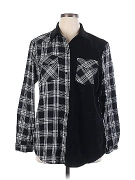 HOTOUCH Long Sleeve Button-Down Shirt (view 1)