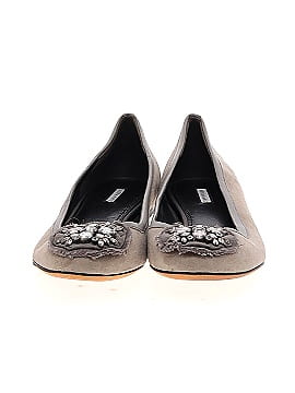 Vera Wang Suede Flats (view 2)