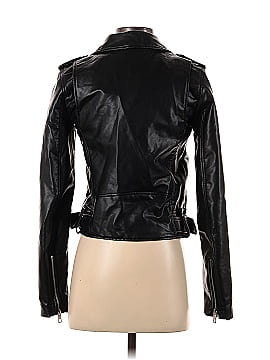 Zara Faux Leather Jacket (view 2)