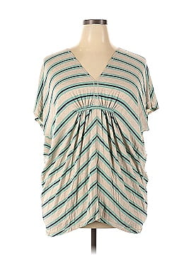 Max Studio Specialty Products Short Sleeve Blouse (view 1)