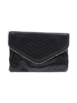 Halogen Leather Clutch (view 1)