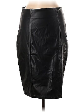 Steve Madden Faux Leather Skirt (view 1)