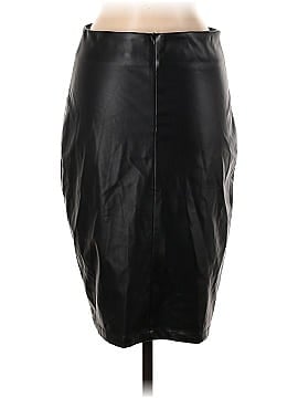 Steve Madden Faux Leather Skirt (view 2)