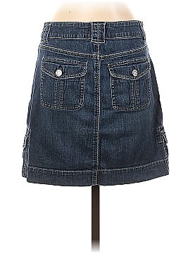 White House Black Market Denim Skirt (view 2)