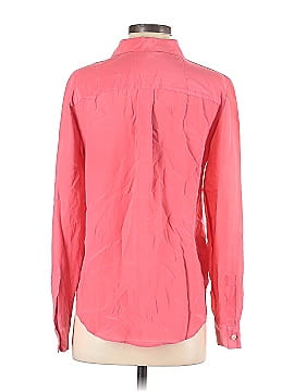 Ann Taylor Long Sleeve Silk Top (view 2)