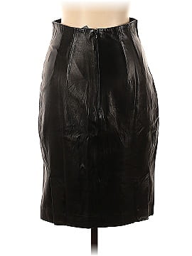 Theory Leather Skirt (view 2)