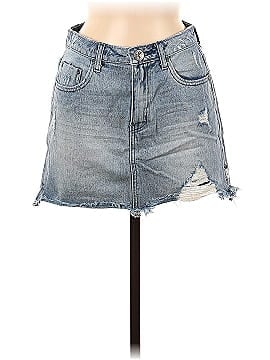 ONE X ONETEASPOON Denim Skirt (view 1)