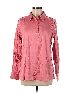 Isaac Mizrahi LIVE! Long Sleeve Button-Down Shirt (view 1)