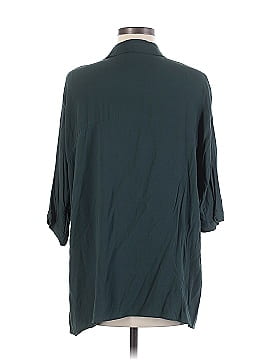 Trafaluc by Zara 3/4 Sleeve Button-Down Shirt (view 2)