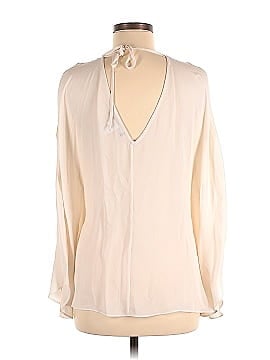 BCBGMAXAZRIA Sleeveless Silk Top (view 2)