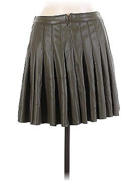 Topshop Faux Leather Skirt (view 2)