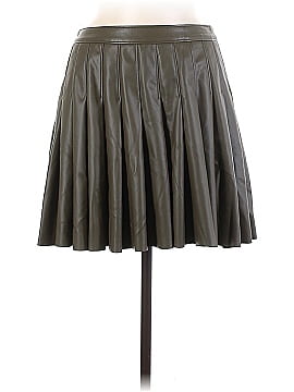 Topshop Faux Leather Skirt (view 1)