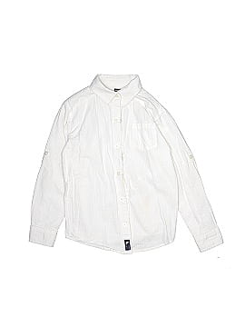 Janie and Jack Long Sleeve Button-Down Shirt (view 1)