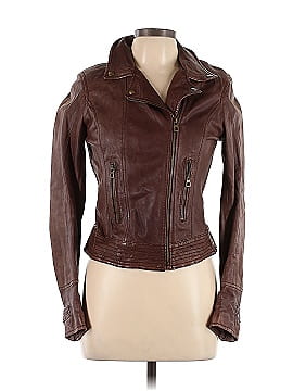 Bershka Faux Leather Jacket (view 1)