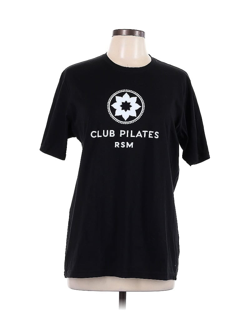 Pre-owned Unbranded Short Sleeve T-shirt In Black