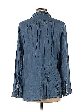 Ann Taylor LOFT Long Sleeve Button-Down Shirt (view 2)