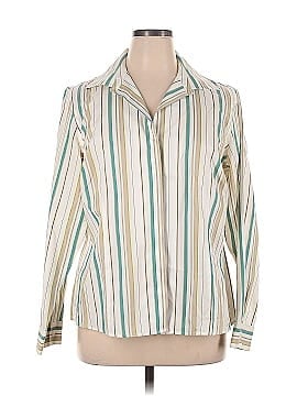 Jones New York Collection Long Sleeve Button-Down Shirt (view 1)